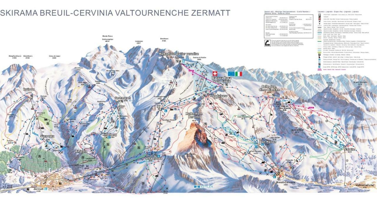 Hotel Meublè Meridiana Valtournenche Bagian luar foto